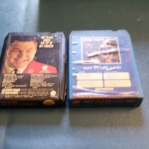 Roy Clark Live 8-Track Tapes Untried
